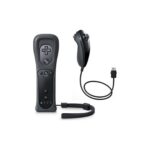 Official Μεταχειρισμενο Nintendo Wii Remote Plus Black με Nunchuck USED
