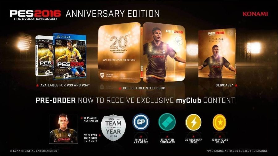 Pro Evolution Soccer 2016 Anniversary Edition PS4 USED