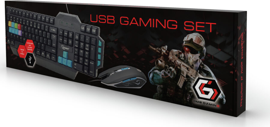 GEMBIRD USB GAMING SET US LAYOUT