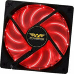 ARMAGGEDDON SCARLET BLADE FAN 12CM LED RED