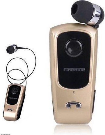 FINEBLUE Bluetooth Headset F920, V4.1 + EDR, Gold