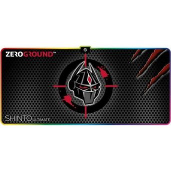Zeroground Shinto Ultimate Gaming Mouse Pad XXL 900mm με RGB Φωτισμό Μαύρο