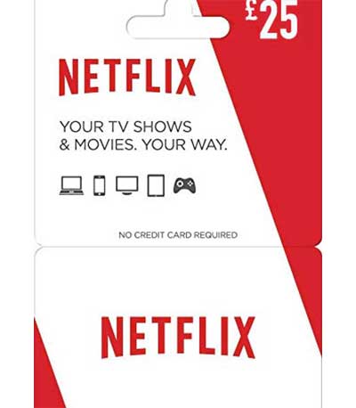 NETFLIX GIFT CARD 25E