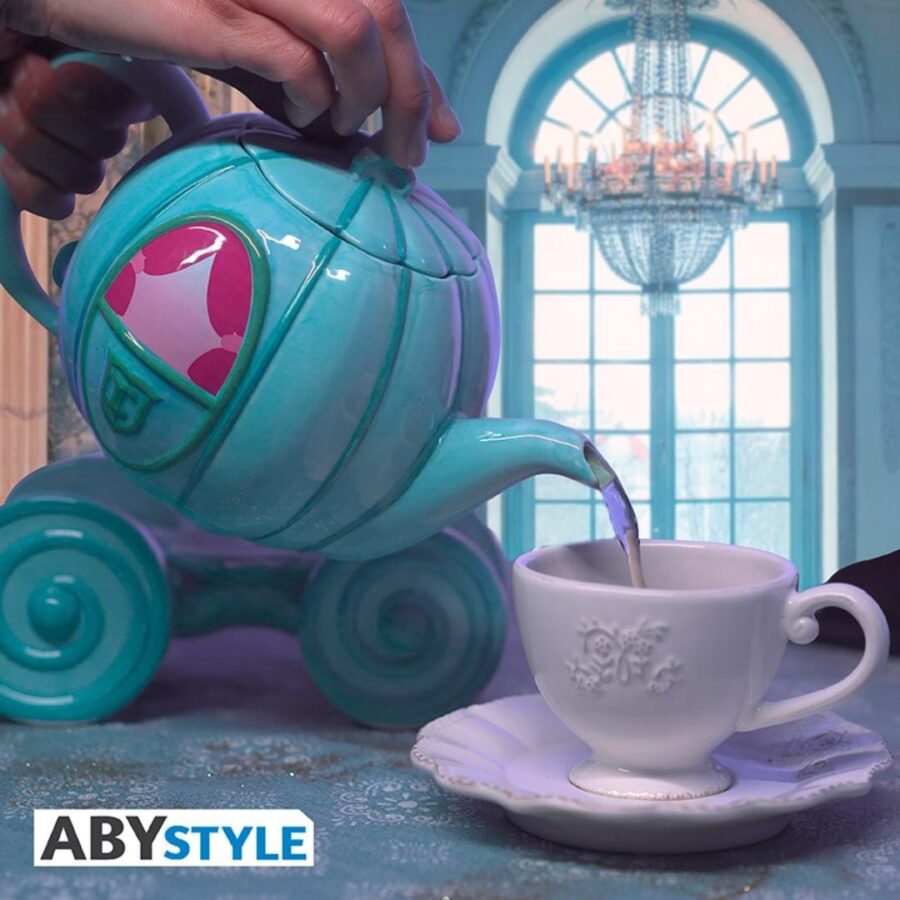 Abysse Disney Cinderella Carriage Teapot ABYTAB018 – Τσαγιέρα Άμαξα Σταχτοπούτας Συλλεκτική
