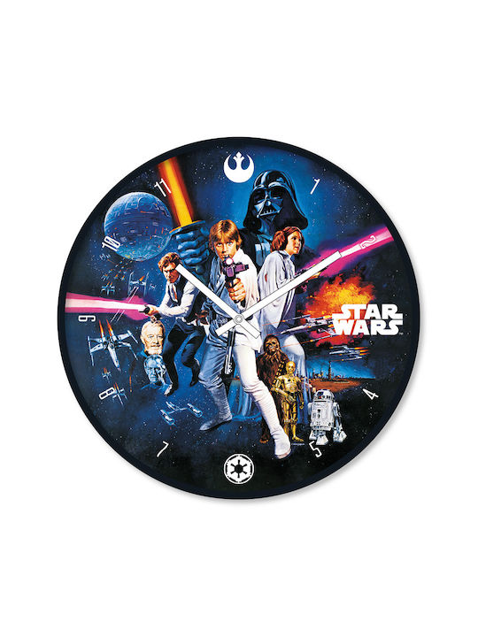 Pyramid Ρολόι Τοίχου Stars Wars A New Hope Πλαστικό 25cm
