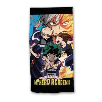 AyMax Πετσέτα MY HERO ACADEMIA - 4 - Beach Towel 100% Microfiber - 70x140cm