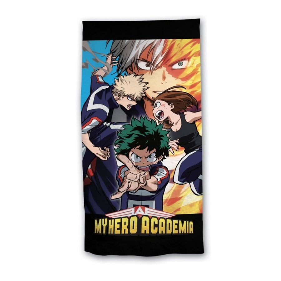 AyMax Πετσέτα MY HERO ACADEMIA - 4 - Beach Towel 100% Microfiber - 70x140cm