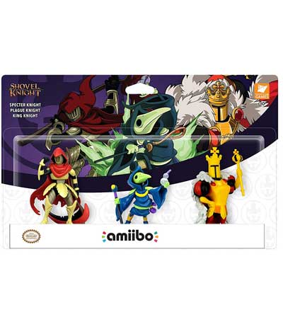 Shovel Knight: Treasure Trove Amiibo 3 Pack