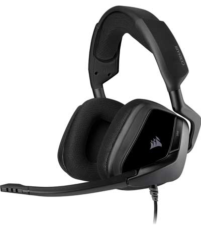 CORSAIR Void Elite Stereo - Gaming Ακουστικά - Carbon (CA-9011208-EU) (με μονο 3.5 jack)