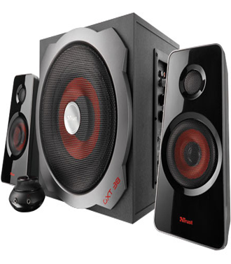 Ηχεία 2.1 Trust GXT 38 Ultimate Bass Speaker Set Μαύρα 19023