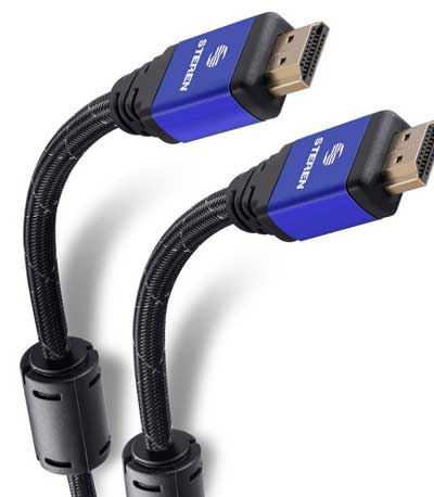 STEREN καλώδιο HDMI 2.0 299-812, 4k 3D, Copper, 3.6m, μωβ