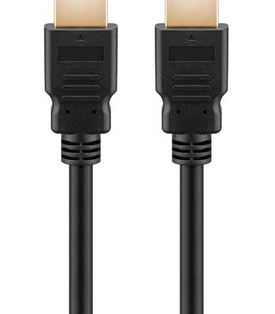 GOOBAY καλώδιο HDMI με Ethernet 51821, HDR, 30AWG, 4K, 3m, μαύρο