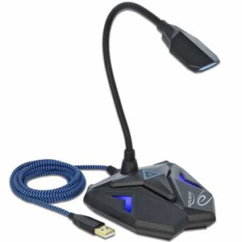 DELOCK Gaming μικρόφωνο 66330, omnidirectional, με mute, USB