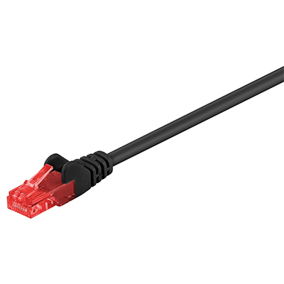 GOOBAY καλώδιο U/UTP CAT6 95667, CCA, AWG 24/7, 25m, μαύρο