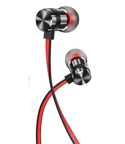 BOROFONE earphones με μικρόφωνο BM48, 3.5mm, 1.2m, μαύρα
