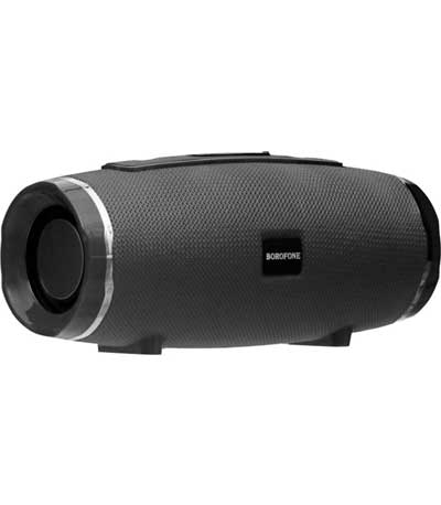 BOROFONE φορητό ηχείο BR3, Bluetooth/3.5mm/USB/SD Card, 1200mAh, μαύρο
