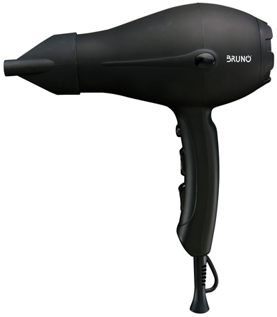 BRUNO Σεσουάρ μαλλιών BRN-0004, 2000W, με ιονιστή, 2x στόμια, AC motor