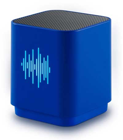 BIGBEN Φορητό ηχείο BT19EQ, bluetooth, 9W, LED, μπλε