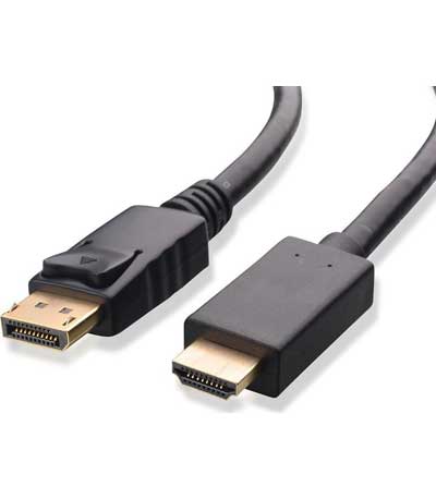 POWERTECH καλώδιο DisplayPort 1.2v(M) σε HDMI 1.4v(M), PTN3361, CCS, 1m