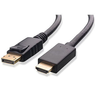 POWERTECH καλώδιο DisplayPort 1.2v(M) σε HDMI 1.4v(M), PTN3361, CCS, 5m
