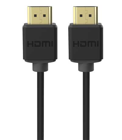 POWERTECH καλώδιο HDMI 1.4 CAB-H117 Slim, Full HD, 32AWG, copper, 1m