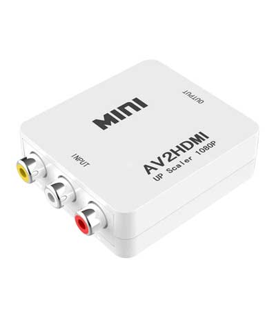 POWERTECH HD Video Converter CAB-H083 3x RCA σε HDMI, MS1858, Full HD