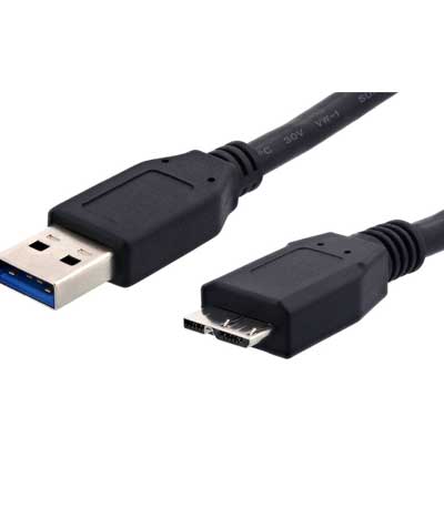 POWERTECH Καλώδιο USB 3.0 σε USB 3.0 Micro-B SuperSpeed, 1.5m, μαύρο