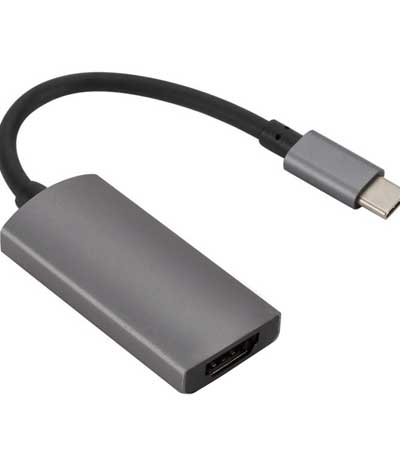 POWERTECH Converter Type-C σε HDMI CAB-UC038, 4K 60Hz, 2172U