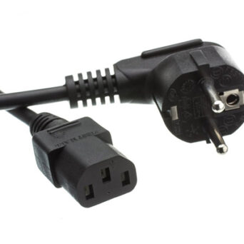 POWERTECH Καλώδιο τροφοδοσίας CAB-P020, 3x 0.75mm², CCS, 1.5m, μαύρο
