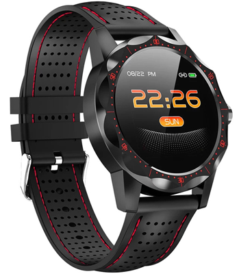 COLMI Smartwatch Sky 1 CLM-SKY1-RD, έγχρωμη οθόνη, IP68, μαύρο