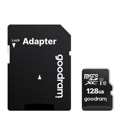 GOODRAM κάρτα μνήμης M1AA microSDΧC UHS-1, 128GB, Class 10