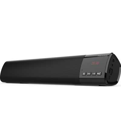 MICROLAB Soundbar ηχείο MS212, bluetooth/SD Card/USB/FM, μαύρο