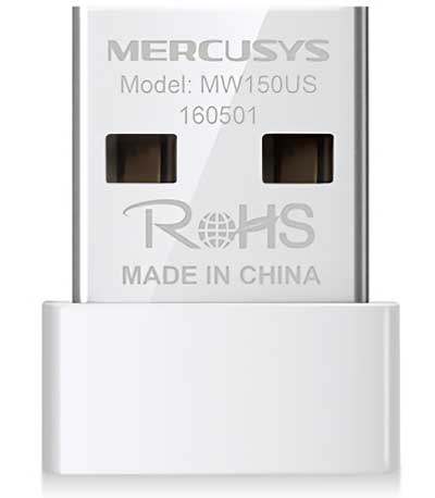 MERCUSYS Wireless Nano USB Adapter MW150US, 150Mbps, Ver. 2