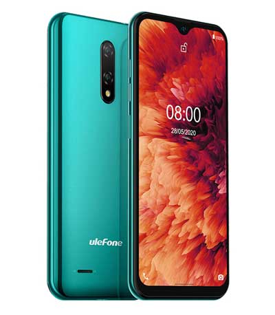 ULEFONE Smartphone Note 8P, 5,5", 2/16GB, Android 10 Go Edition, πράσινο