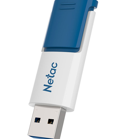 NETAC USB Flash Drive U182, 64GB, USB 3.0, μπλε