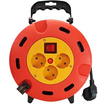 POWERTECH μπαλαντέζα κλειστού τύπου PT-896, 3x schuko, 16A, 5m