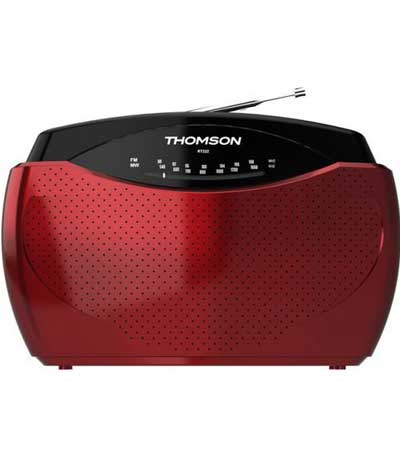Φορητό ραδιόφωνο Thomson RT223 FM/MW - Red