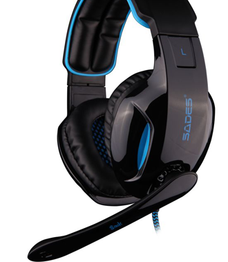 SADES Gaming Headset Snuk, USB, 7.1CH με 40mm πανίσχυρα ακουστικά