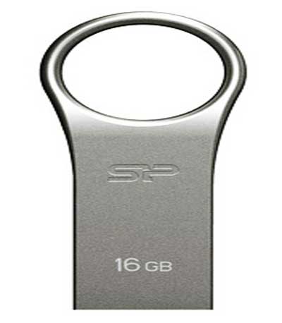SILICON POWER USB Flash Drive Firma F80, 16GB, USB 2.0, Silver