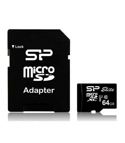 SILICON POWER κάρτα μνήμης MicroSDXC USH-1, 64GB, Class 10
