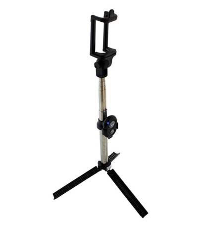 Bluetooth selfie stick ST13F με τρίποδο, 19-81cm, μαύρο