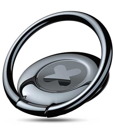 BASEUS finger ring holder Symbol SUPMD-01, μαύρο