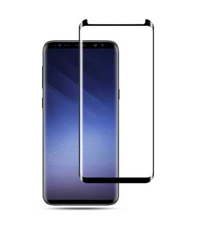 POWERTECH Tempered Glass 3D, Mini, Full glue για Samsung S9 Plus, Black