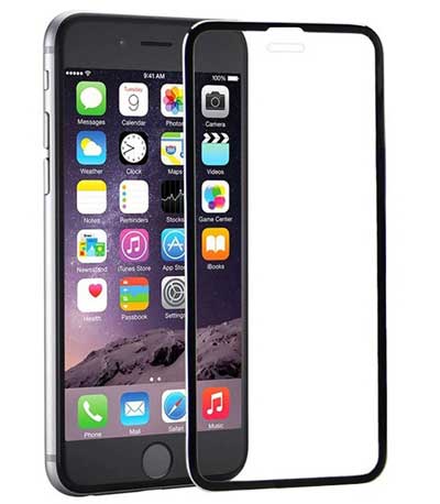 POWERTECH Tempered Glass 3D Full Face για iPhone X, titanium, Black