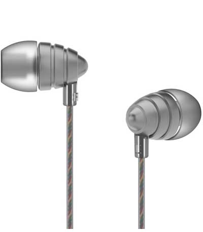 UIISII earphones US90 Little Bee, ασημί