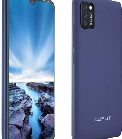 CUBOT Smartphone J8, 5.5", 2/16GB, Quad-Core, Android 10 Go, μπλε