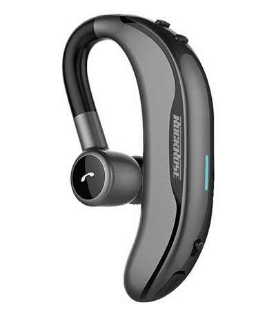 ROCKROSE Bluetooth earphone Eclipse, BT 4.1, 170mAh, γκρι