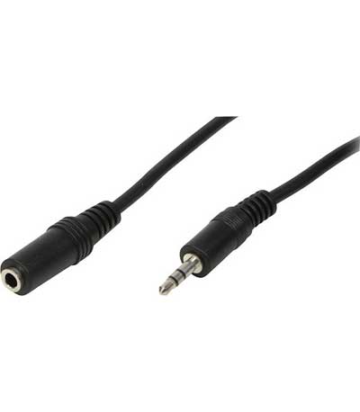 Cable Audio 3.5mm M/F 10m Logilink CA1056
