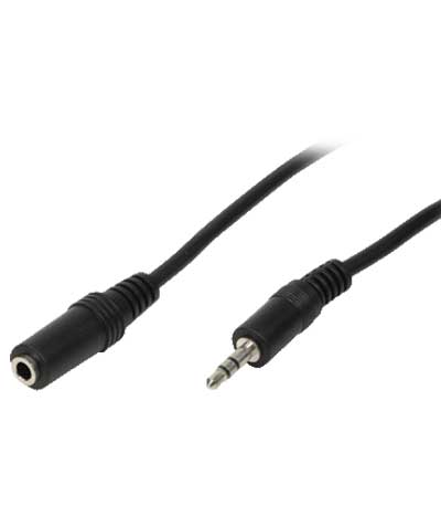 Cable Audio 3.5mm M/F 5m Logilink CA1055