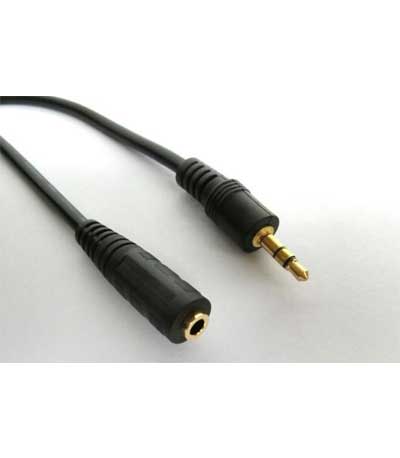 Cable Audio 3.5mm M/F 3m Aculine AU-007